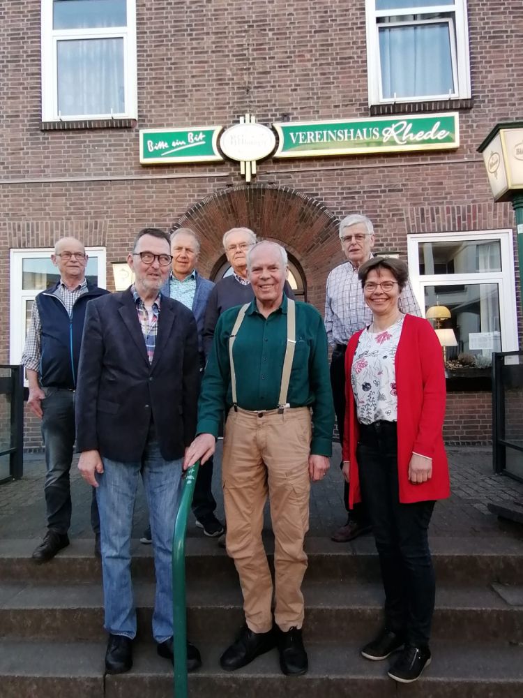 Vorstand des KAB Männerchores 2021